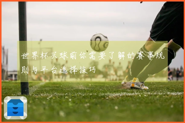 世界杯买球前你需要了解的赛事规则与平台选择技巧
